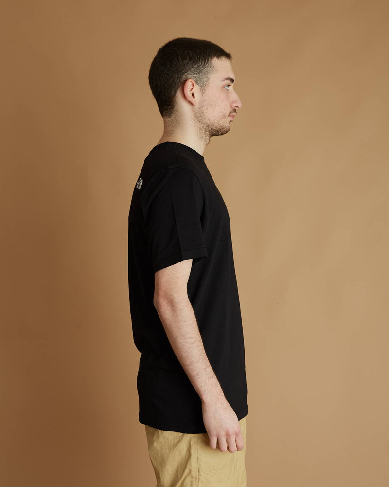 M S/S Simple Dome Tee (Tnf Black)