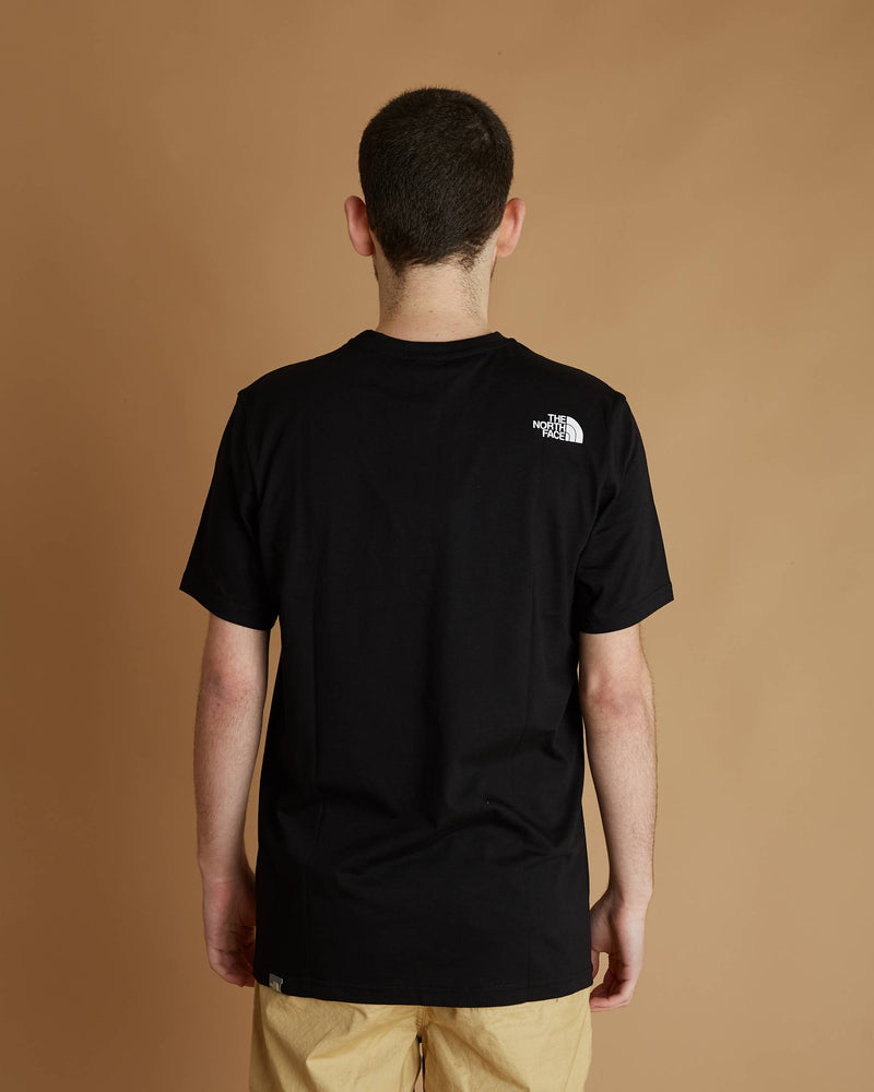M S/S Simple Dome Tee (Tnf Black)