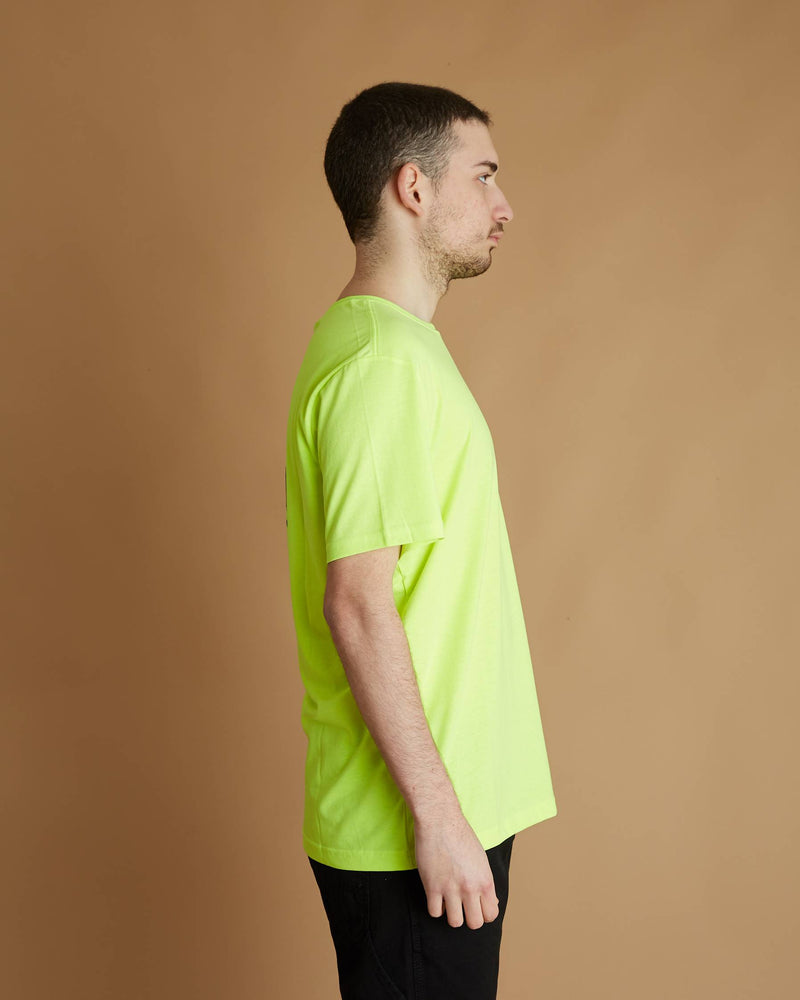 M S/S Red Box Tee (Led Yellow/Tnf Black)