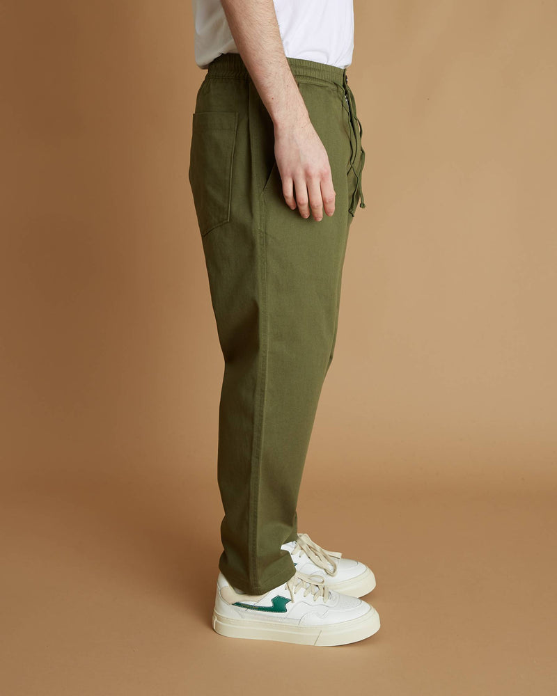 Universal Works Hi Water Trouser (Light Olive)