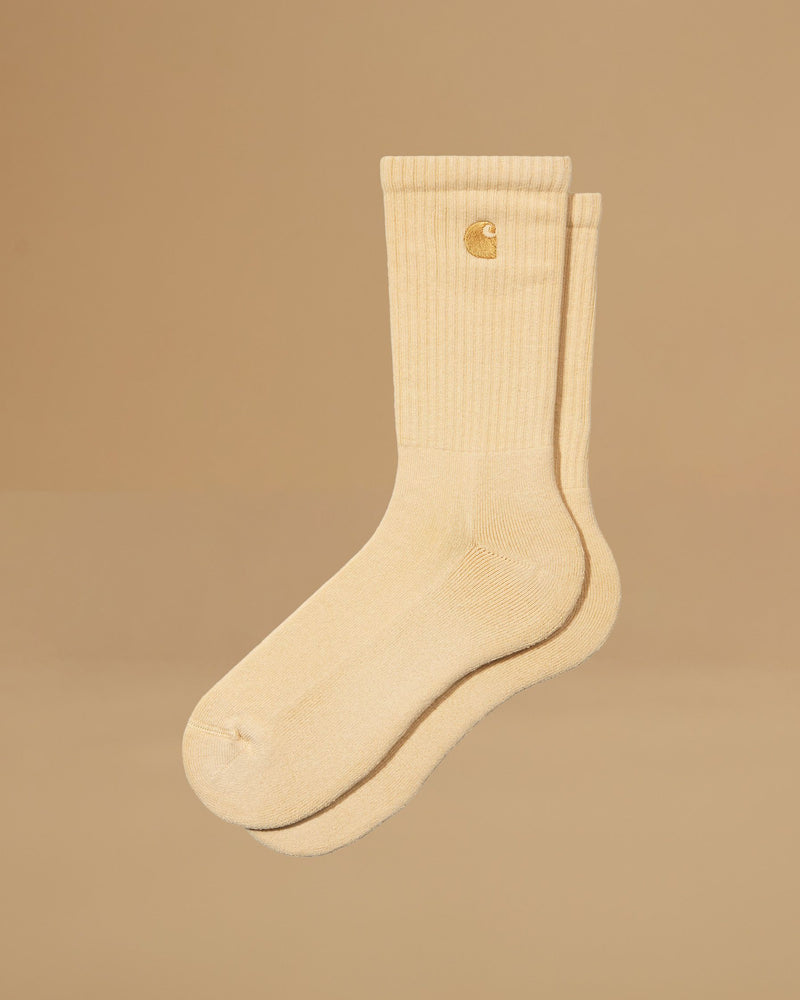 Carhartt Chase Socks Cotton/Polyester/Lycra® Knit (Citron / Gold)