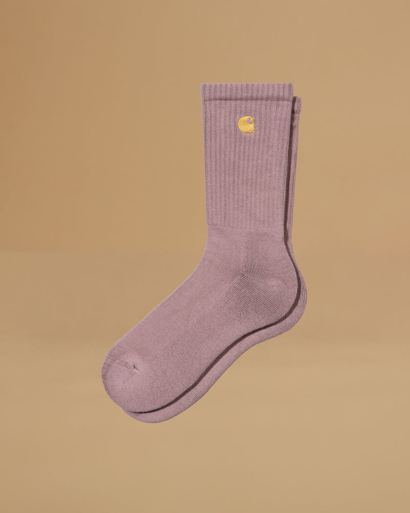 Carhartt Chase Socks Cotton/Polyester/Lycra® Knit (Lupinus / Gold)