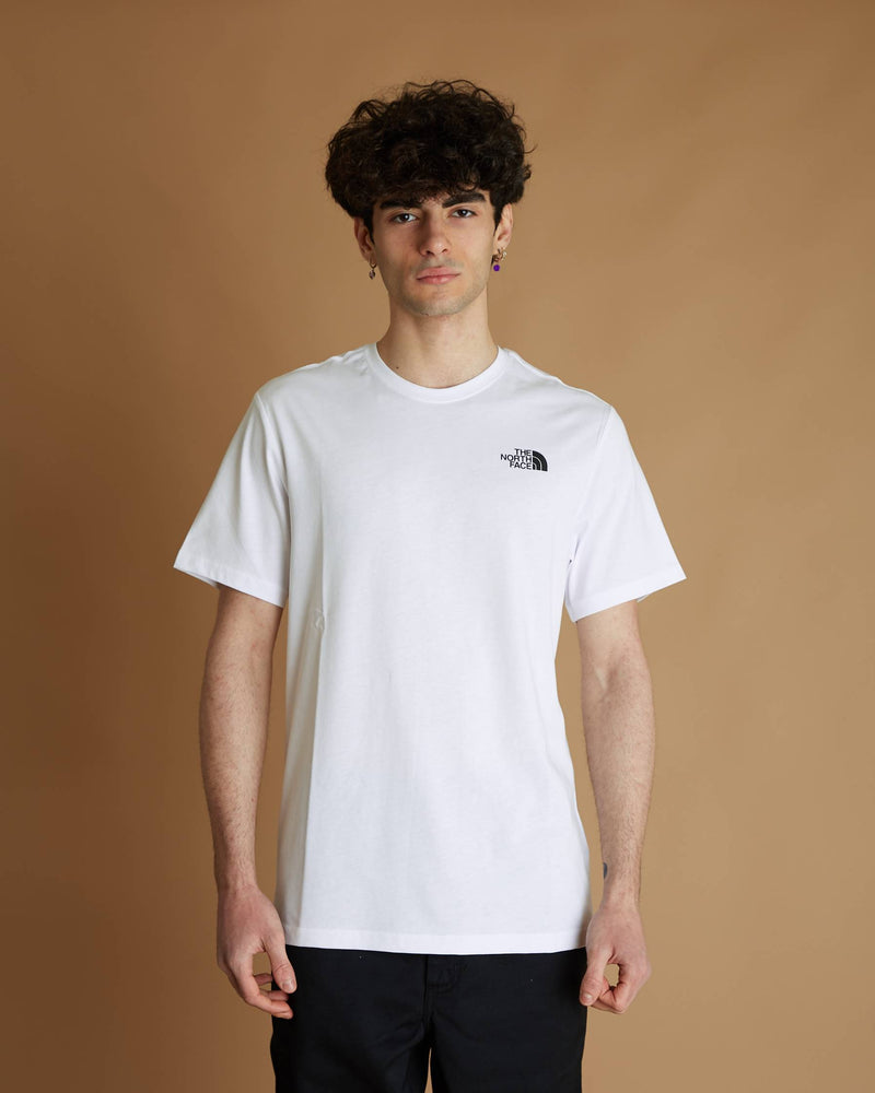 The North Face M S/S Redbox Tee (White)