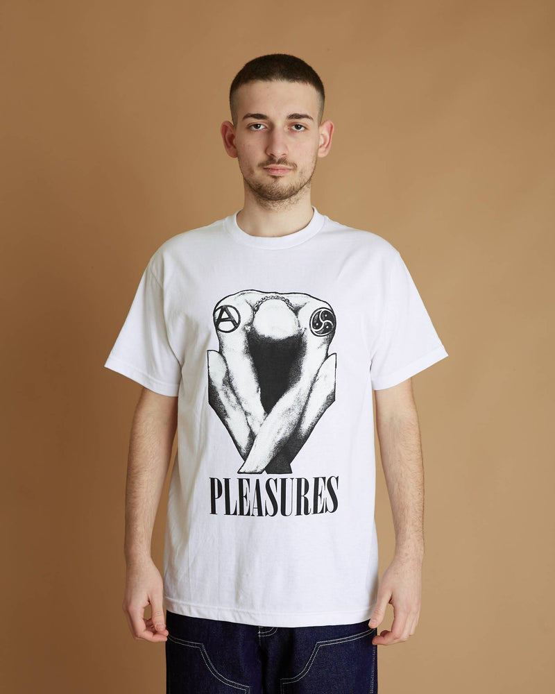 Pleasures Bended T-Shirt (White)