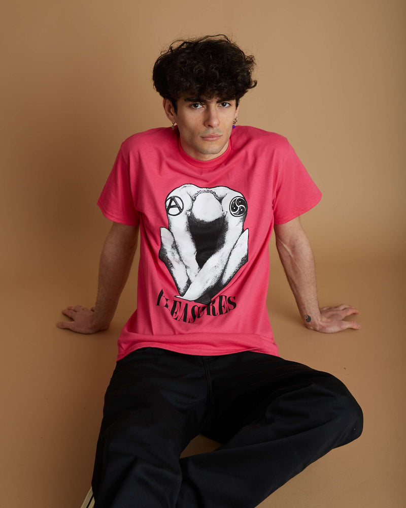 Pleasures Bended T-Shirt (Hot Pink)