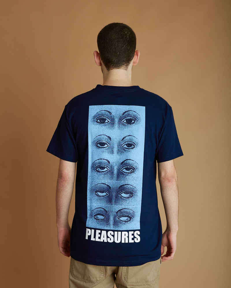 Pleasures Contacts T-Shirt (Navy)
