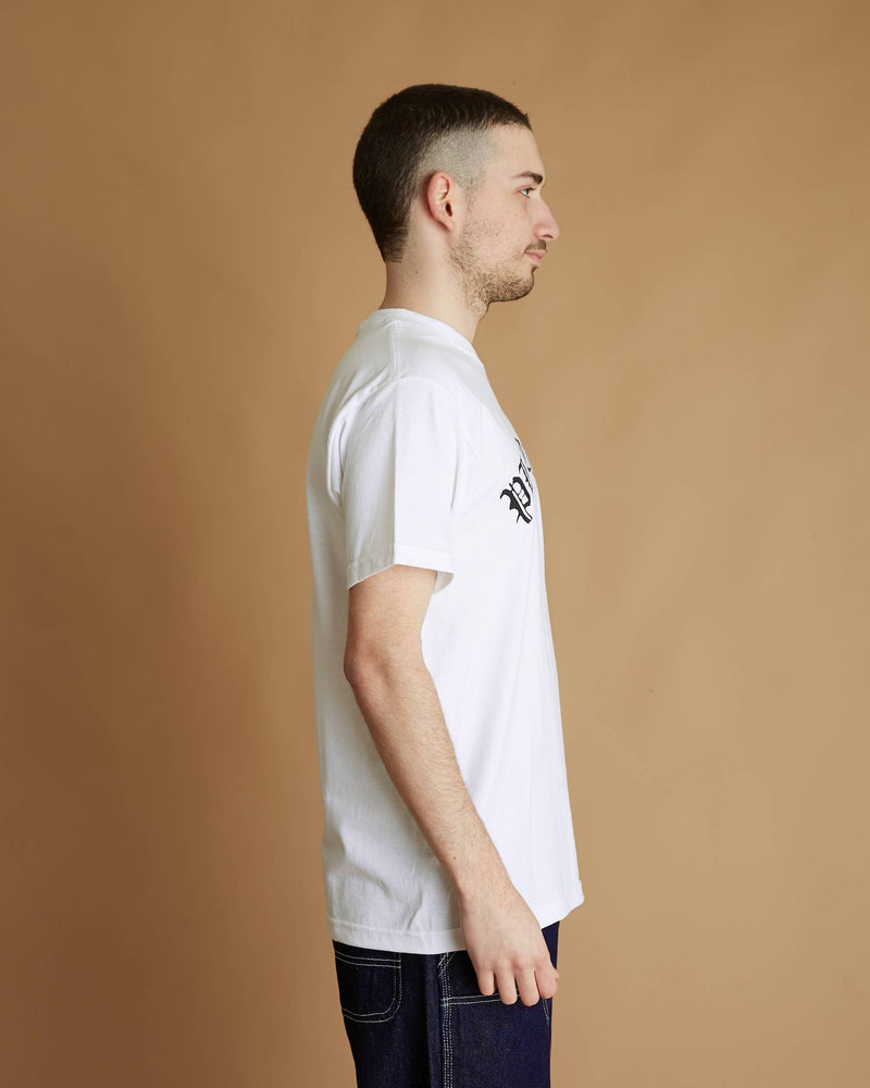 Pleasures Old e Logo T-Shirt (White)