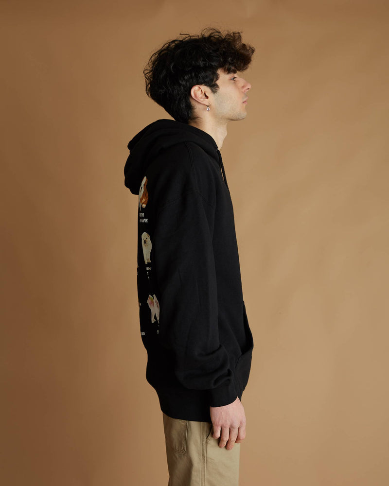 Pleasures Puppies Hoodie (Black)
