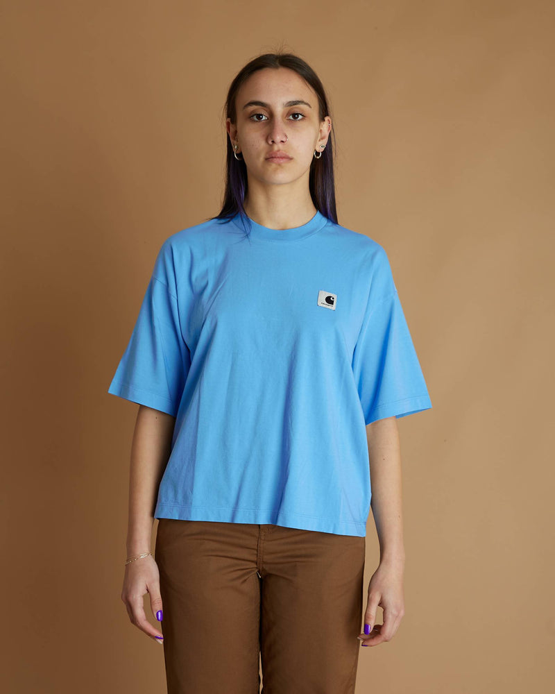 Carhartt W'S/S Nelson T-Shirt (Piscine Garment Dyed)