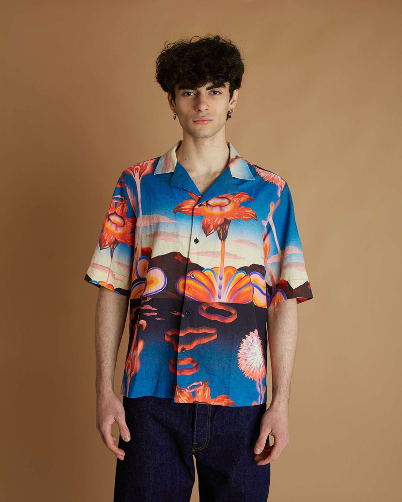 Edwin Hana No Shita Shirt Ss (Multicolor)
