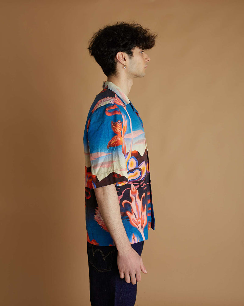 Edwin Hana No Shita Shirt Ss (Multicolor)