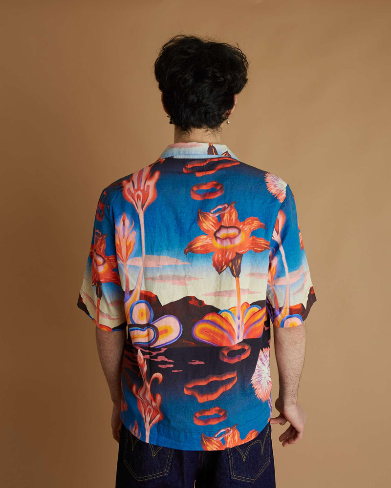 Edwin Hana No Shita Shirt Ss (Multicolor)