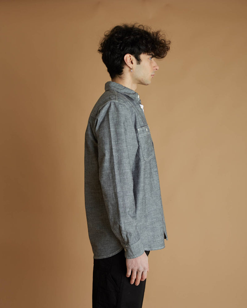 Carhartt L/S Clink Shirt (Black Rinsed)