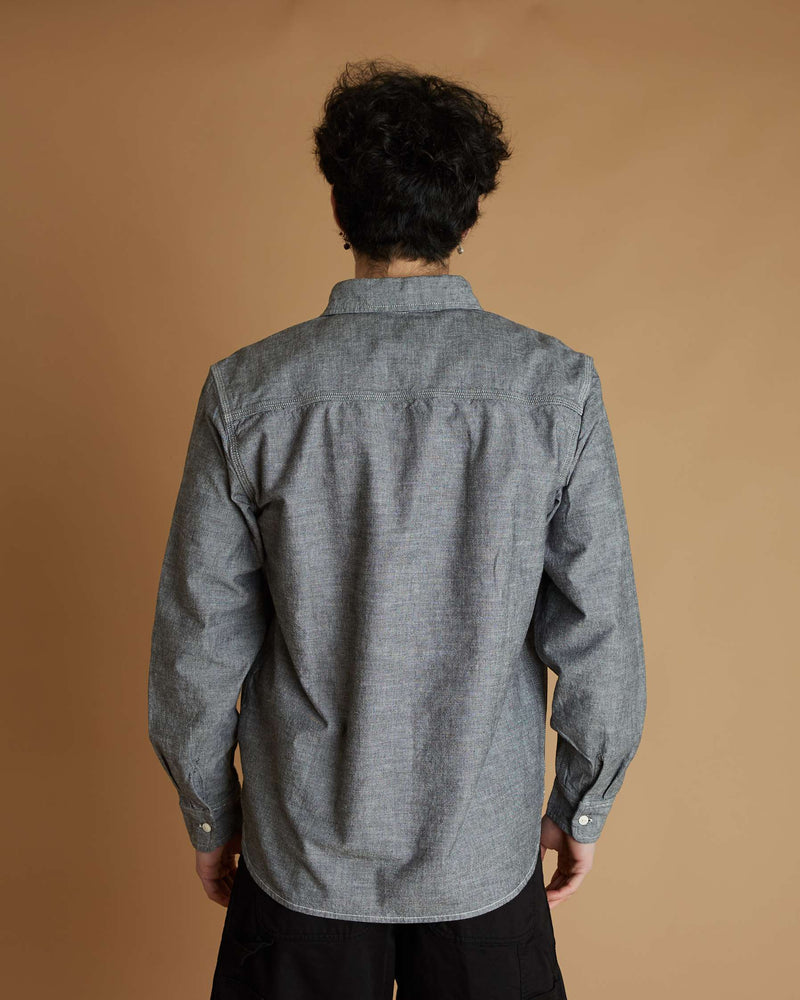 Carhartt L/S Clink Shirt (Black Rinsed)