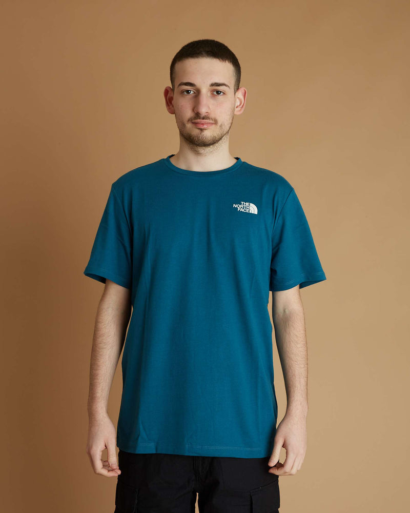 The North Face M Foundation Graphic Tee S/s (Blue Coral)