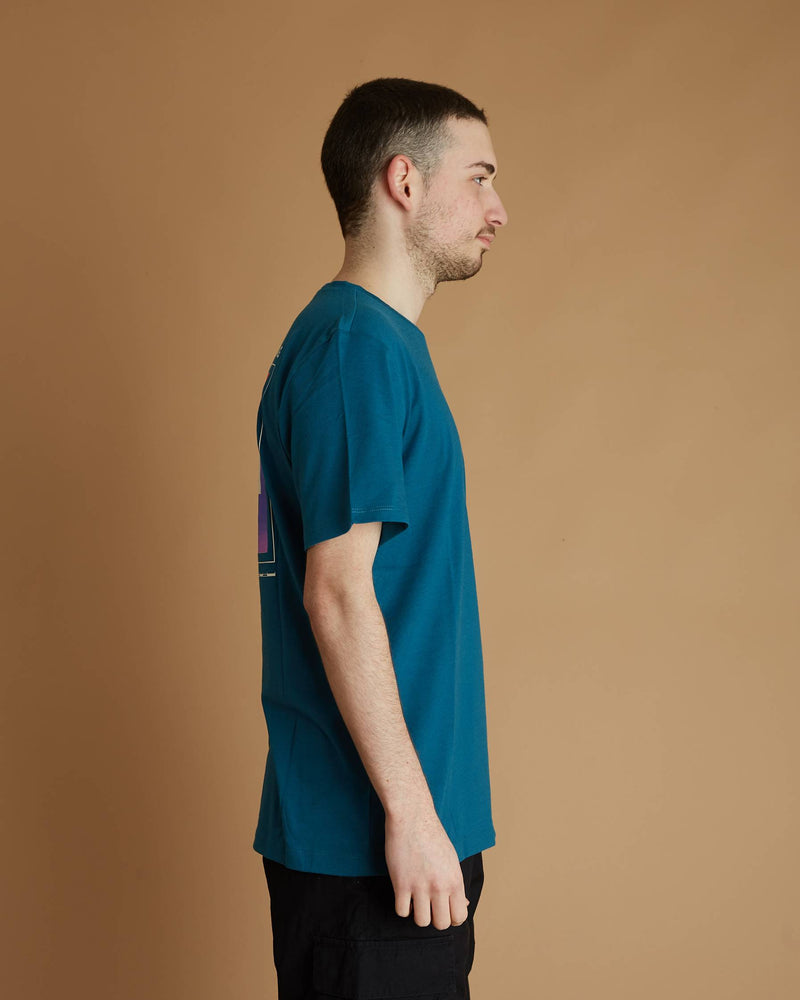 The North Face M Foundation Graphic Tee S/s (Blue Coral)