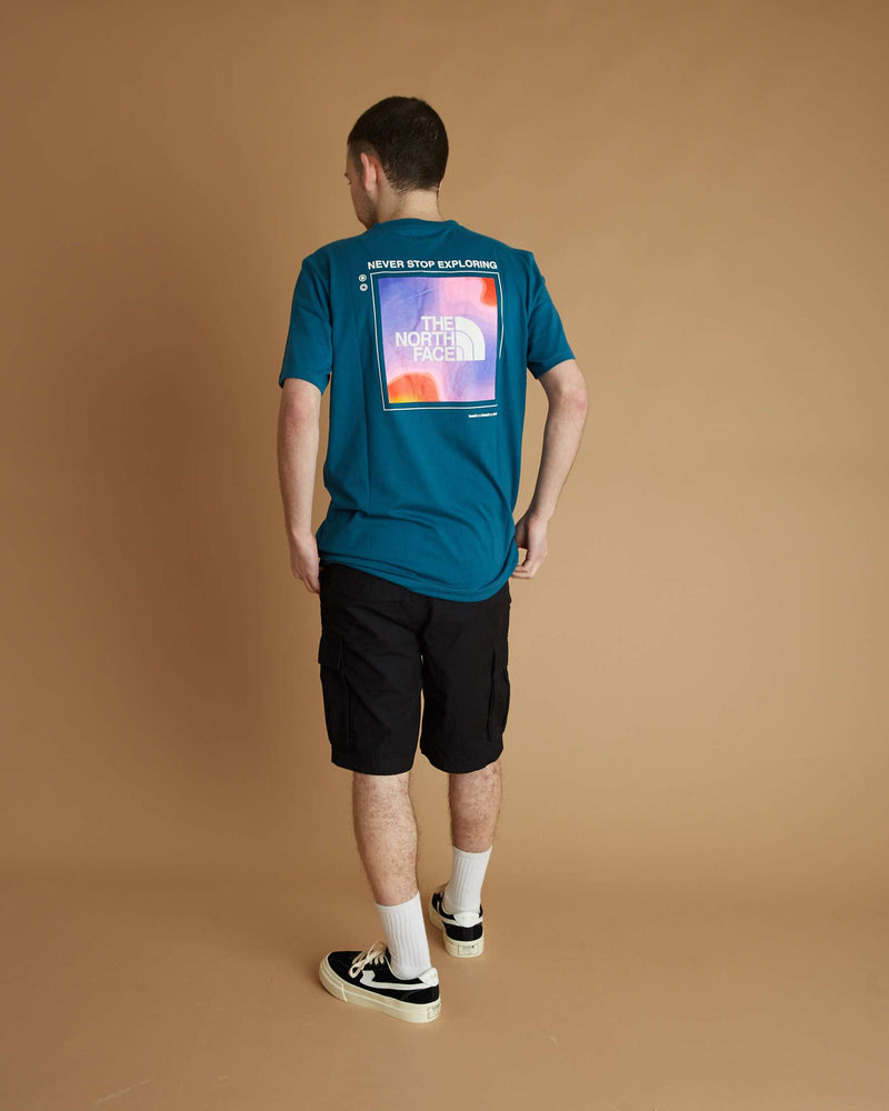The North Face M Foundation Graphic Tee S/s (Blue Coral)