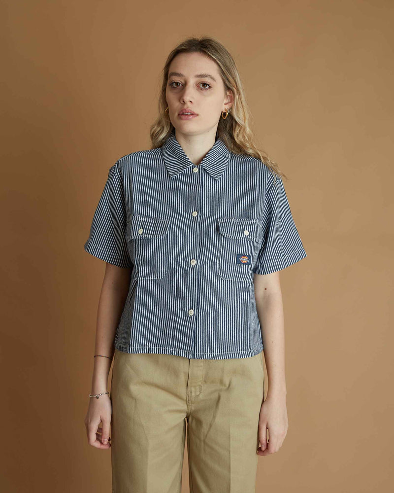 Dickies Hickory Shirt Ss AF Hickory