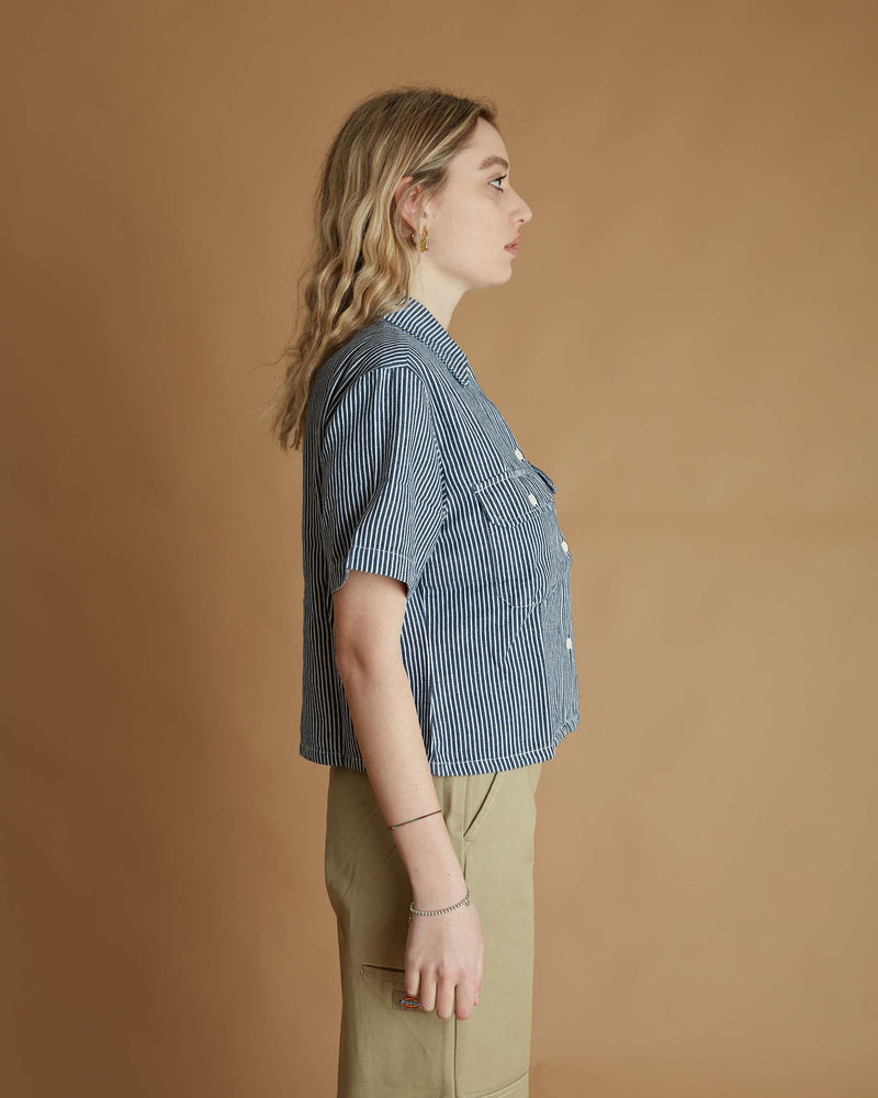 Dickies Hickory Shirt Ss AF Hickory