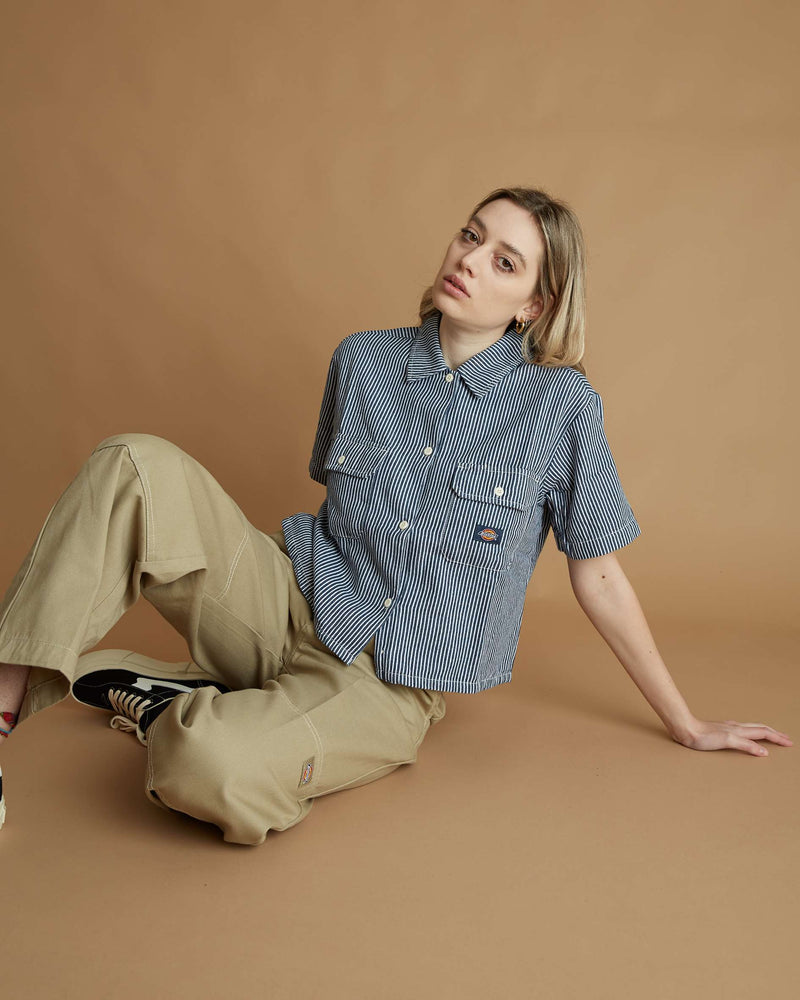 Dickies Hickory Shirt Ss AF Hickory