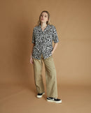 Dickies Leesburg Shirt Ss Cloud (Zebra)