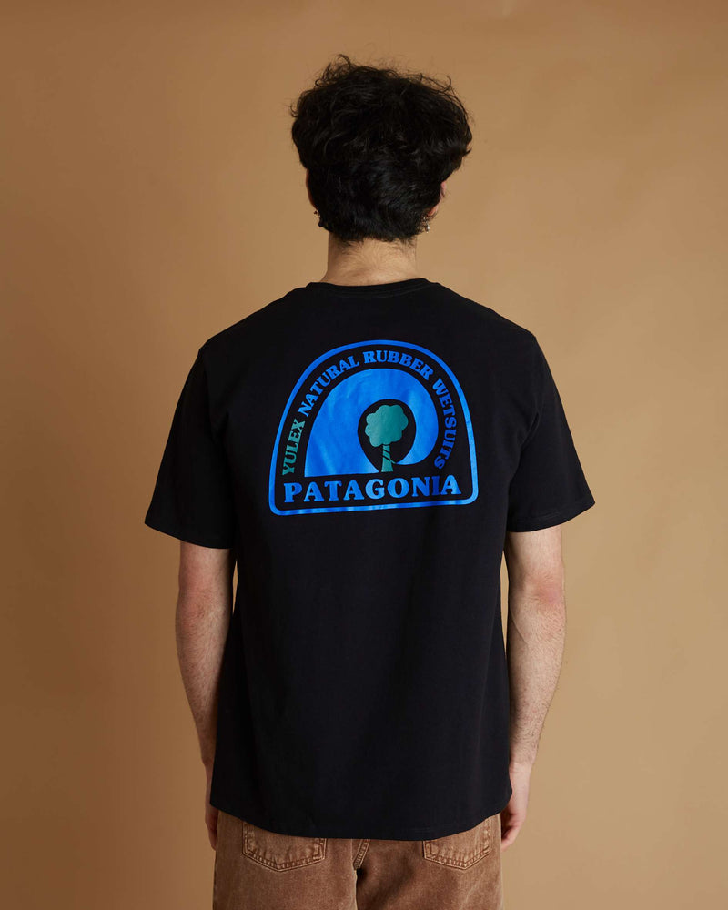Patagonia  Rubber Tree Mark Responsibili Tee (Blk)