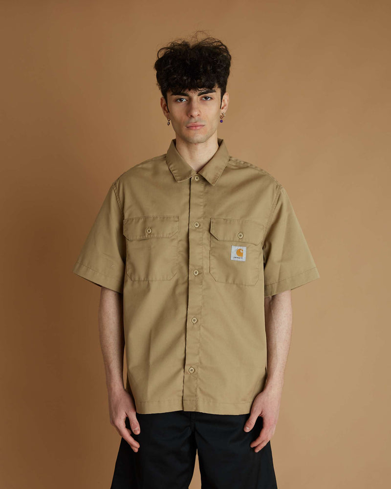 Carhartt S/S Craft Shirt (Leather Rinsed)
