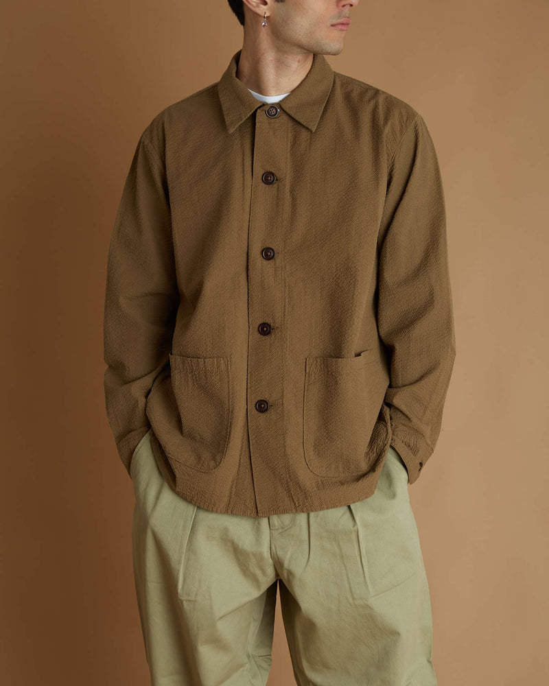 Universal Works Travail Shirt (Olive)