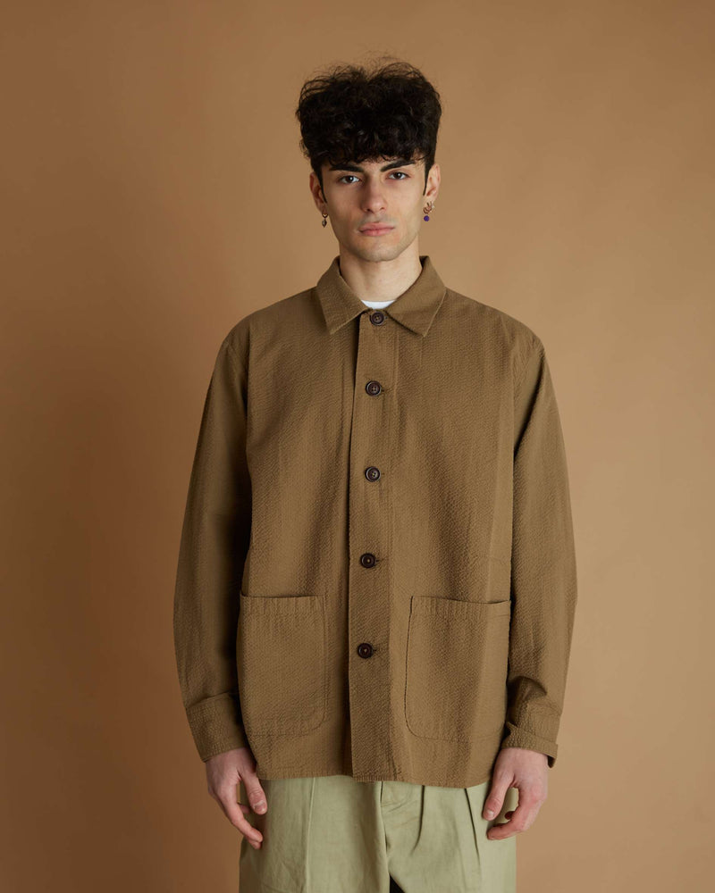 Universal Works Travail Shirt (Olive)