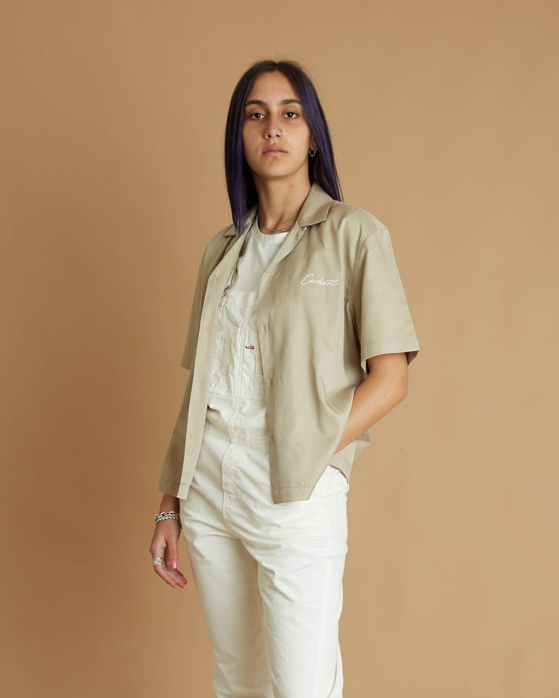 Carhartt S/S Delray Shirt (Wall / Wax)