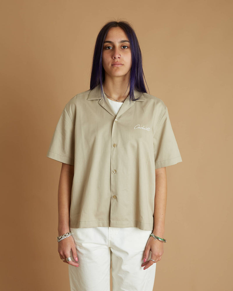 Carhartt S/S Delray Shirt (Wall / Wax)