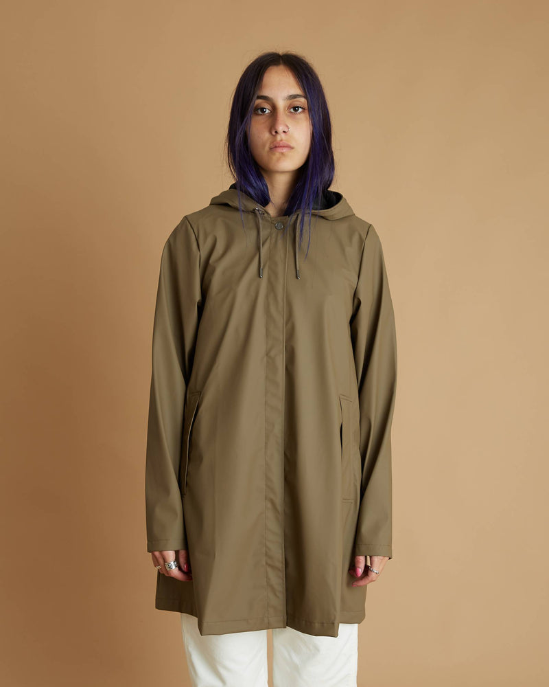 Rains A-Line Jacket (Wood)