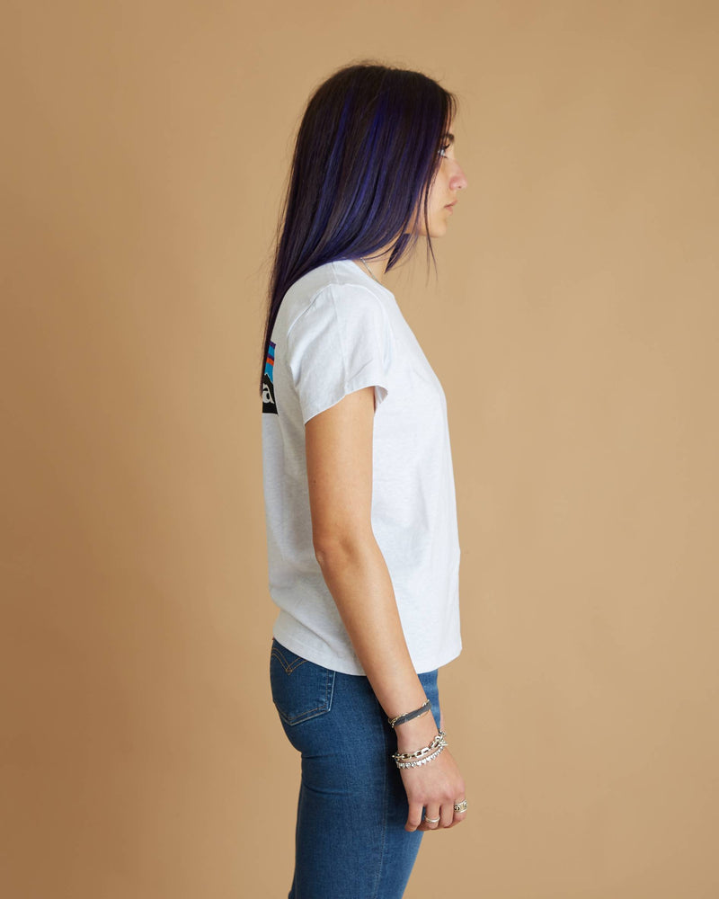 Patagonia W's P-6 Logo Responsibili-Tee (White)