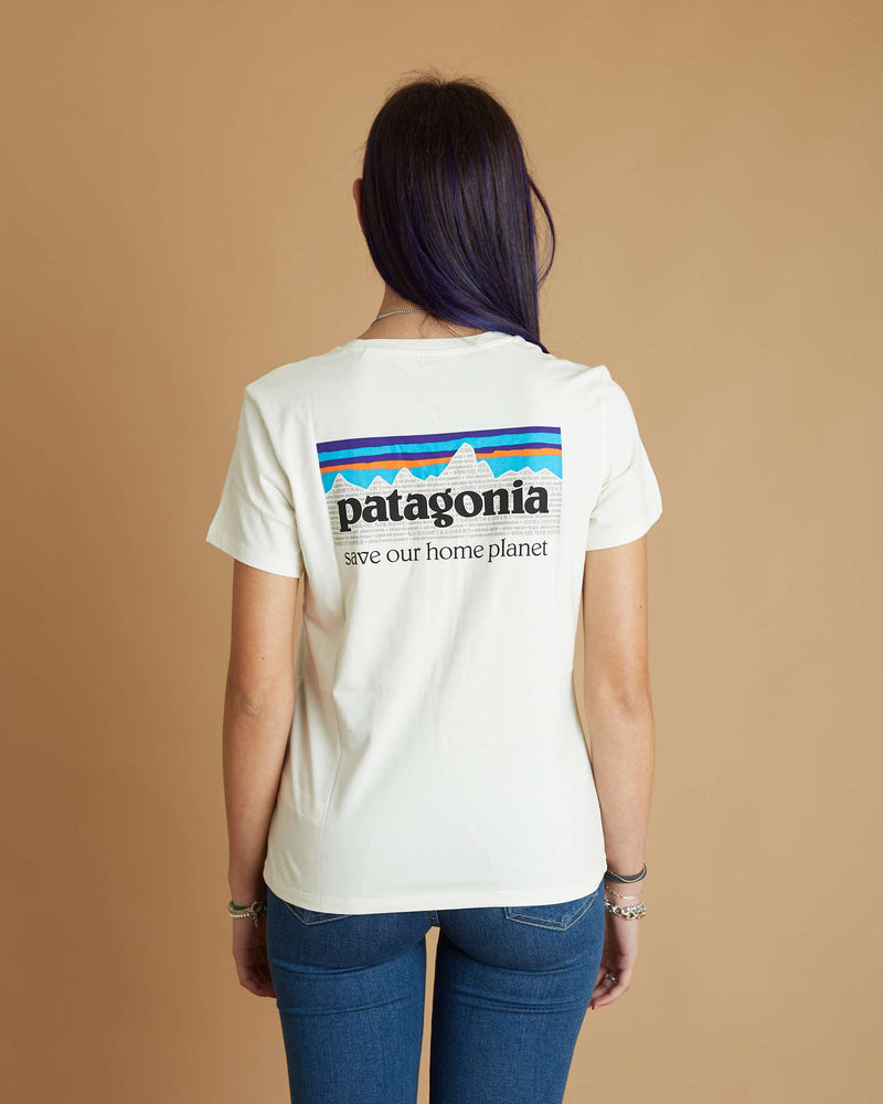 Patagonia W'S P-6 Mission Organic T-Shirt (Bcw)