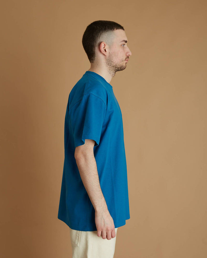 Carhartt S/S American Script T-Shirt (Amalfi)