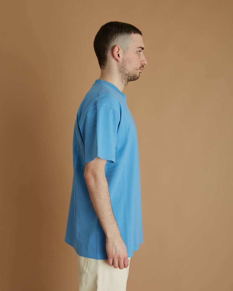 Carhartt S/S American Script T-Shirt (Piscine)