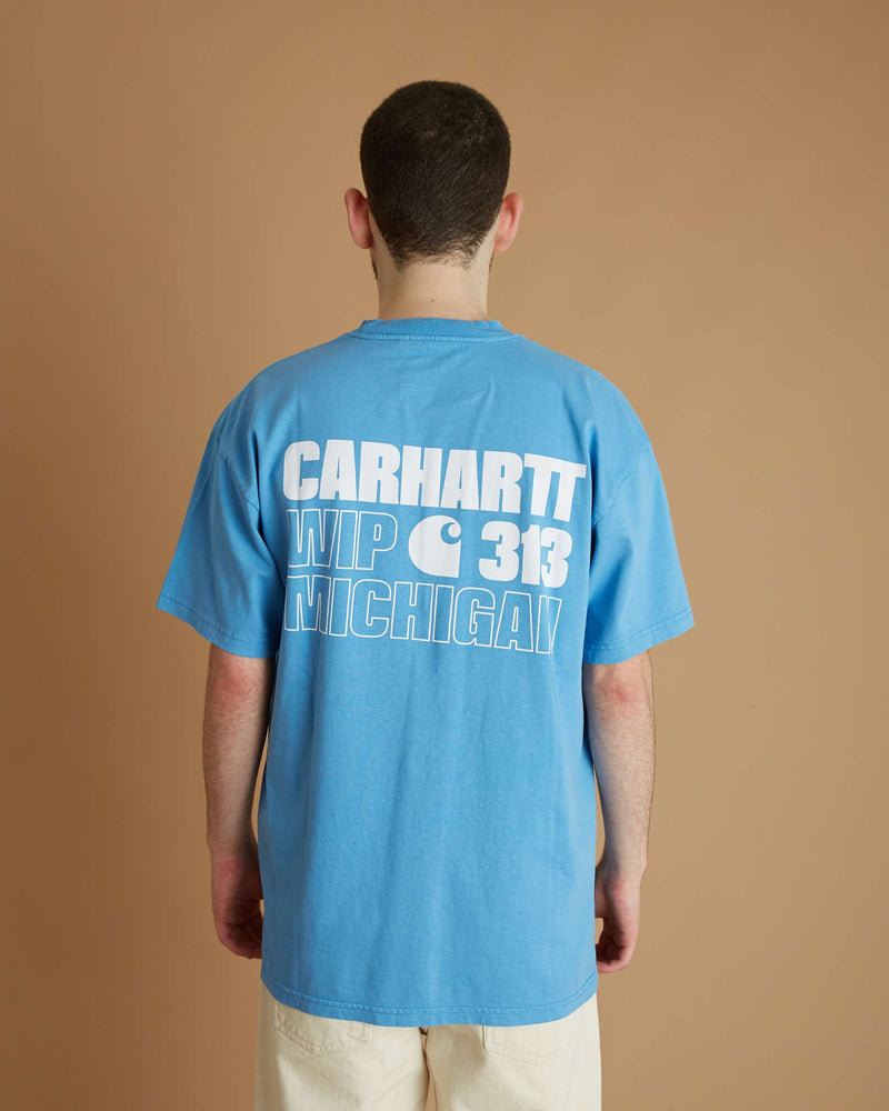Carhartt S/S Manual T-Shirt (Piscine Garment Dyed)