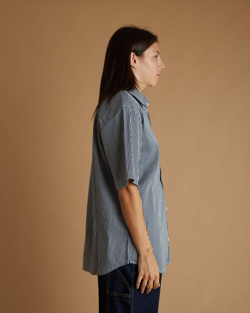 Carhartt S/S Terrel Shirt (Dark Navy/Wax)