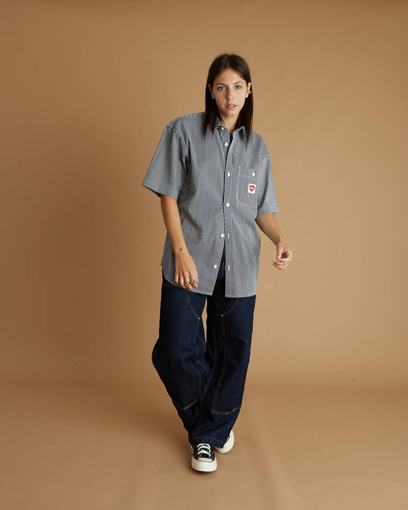Carhartt S/S Terrel Shirt (Dark Navy/Wax)