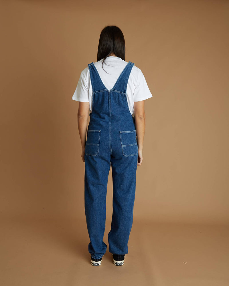 Carhartt W'Bib Overall Straight (Blue Stone Washed)