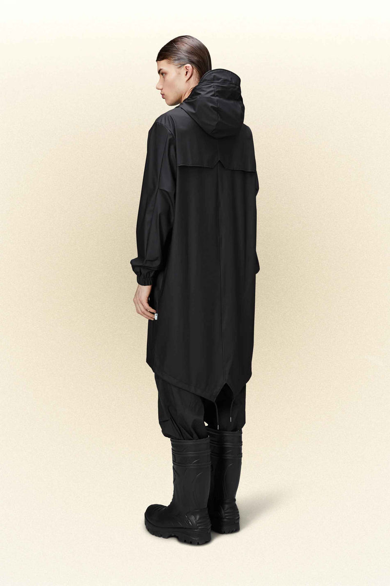 Rains Fishtail Jacket (Black)