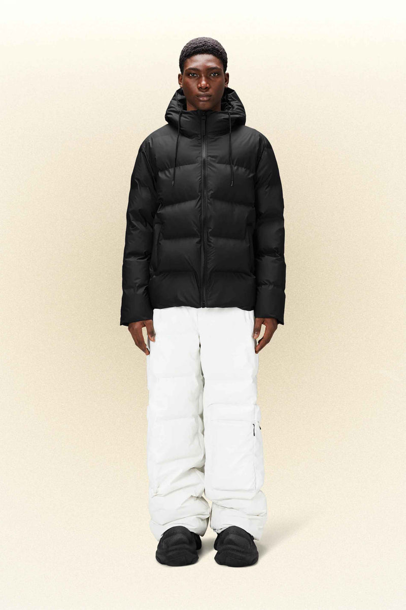 Rains Alta Puffer Jacket (Black)