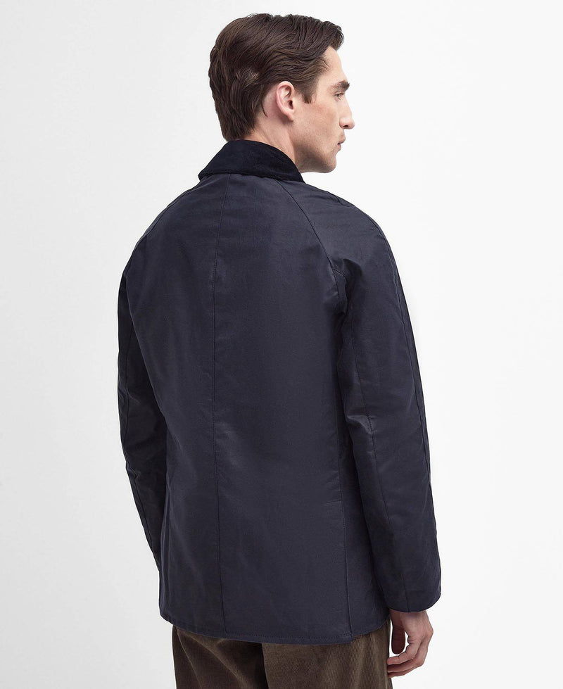 Barbour Ashby Wax Jacket (Navy)