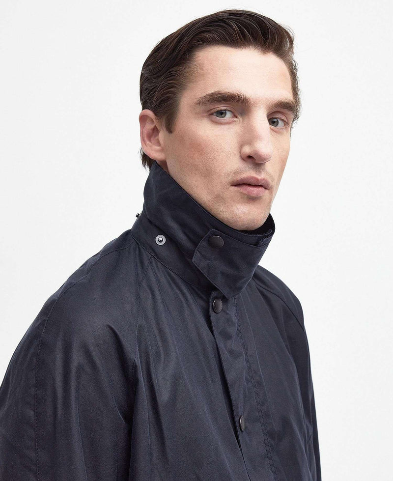 Barbour Ashby Wax Jacket (Navy)