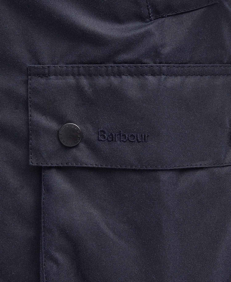 Barbour Ashby Wax Jacket (Navy)