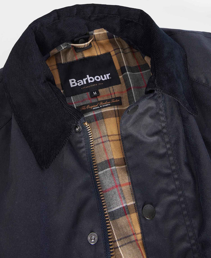 Barbour Ashby Wax Jacket (Navy)