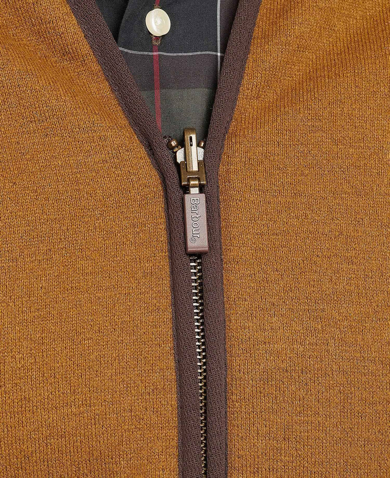 Barbour Warm Pile Waistcoat Zip Liner (Brown)