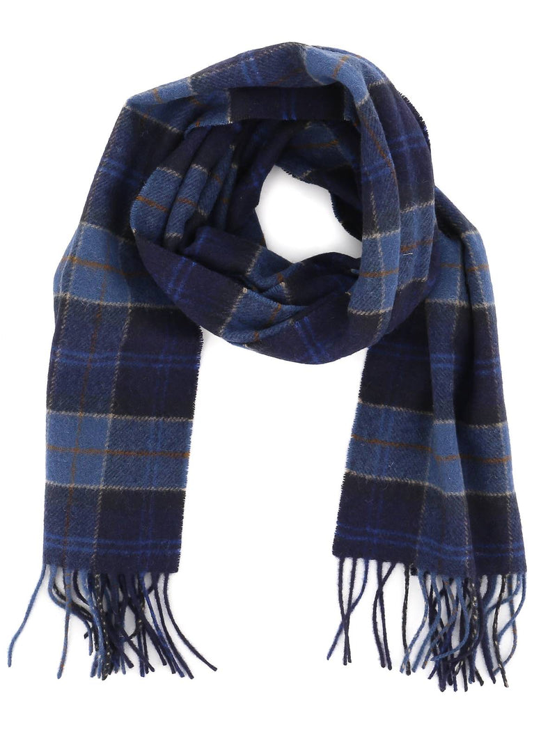 Barbour Tartan Lambswool Scarf (Midnight)