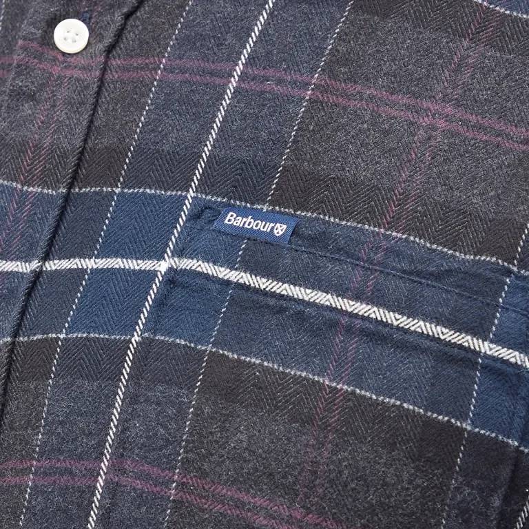 Barbour Kyeloch Tailored Shirt (Black\Slate)