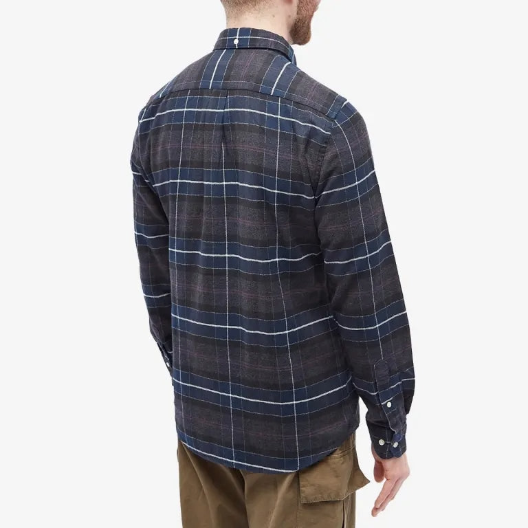 Barbour Kyeloch Tailored Shirt (Black\Slate)